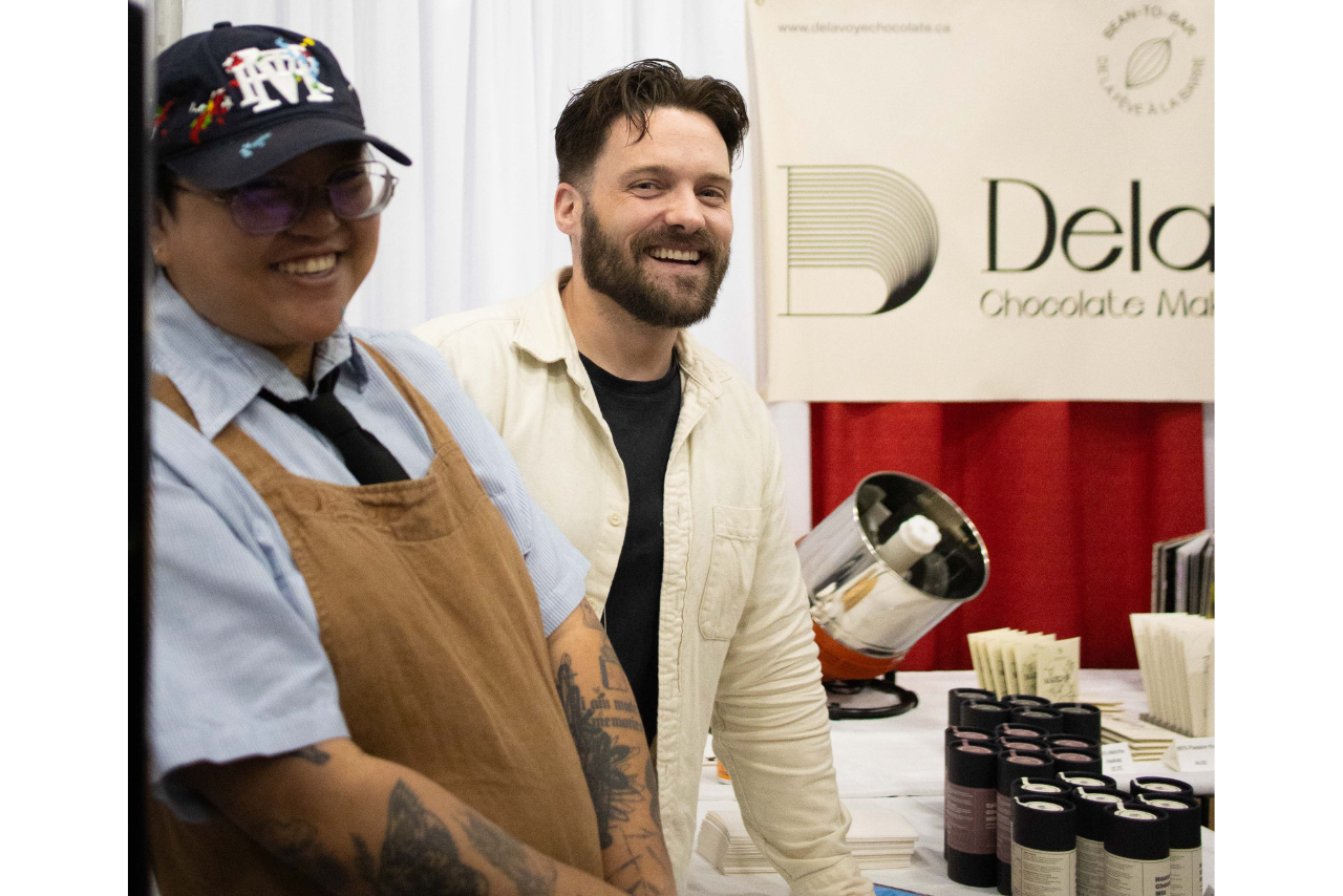 Delavoye Chocolate maker at ChocoFest