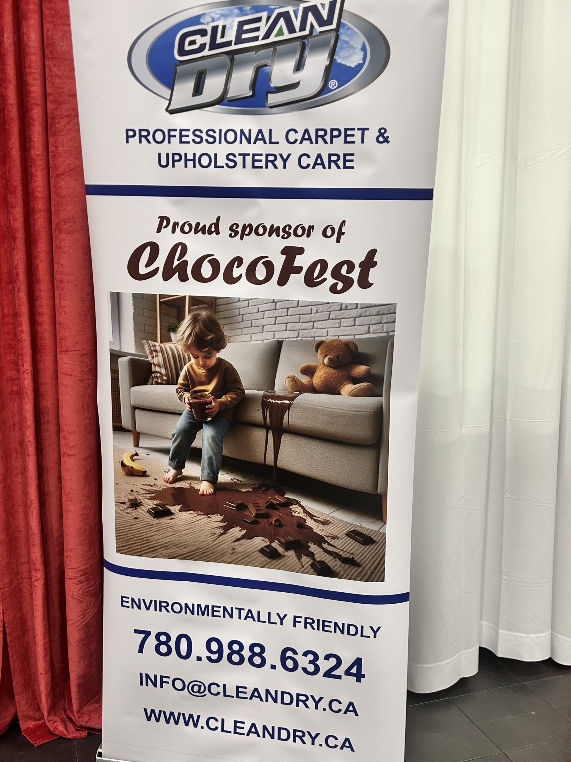 Clean Dry Sponsor of ChocoFest