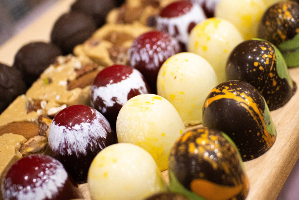 Chocolate bonbons at ChocoFest