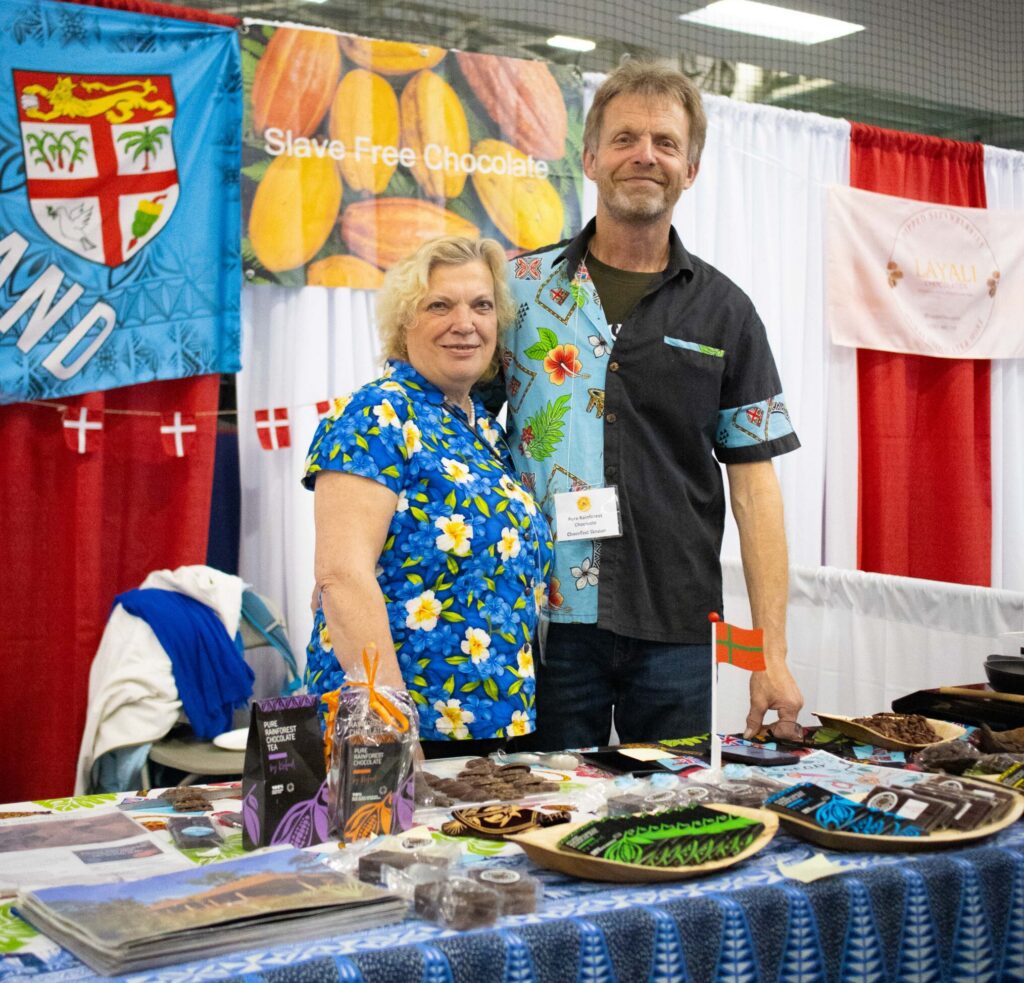 chocolate makers from Denmark at ChocoFest